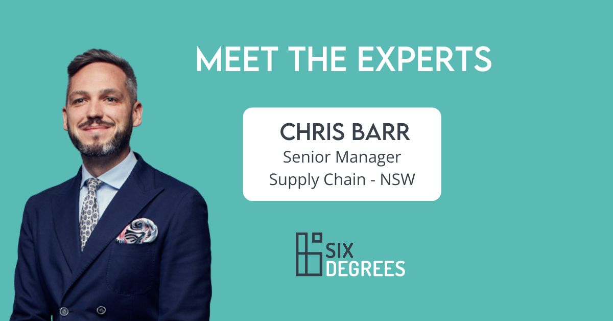 Meet the Experts: Driving Supply Chain success with Chris Barr