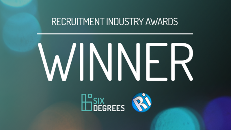 Six Degrees wins at the 2016 Recruitment Industry Awards